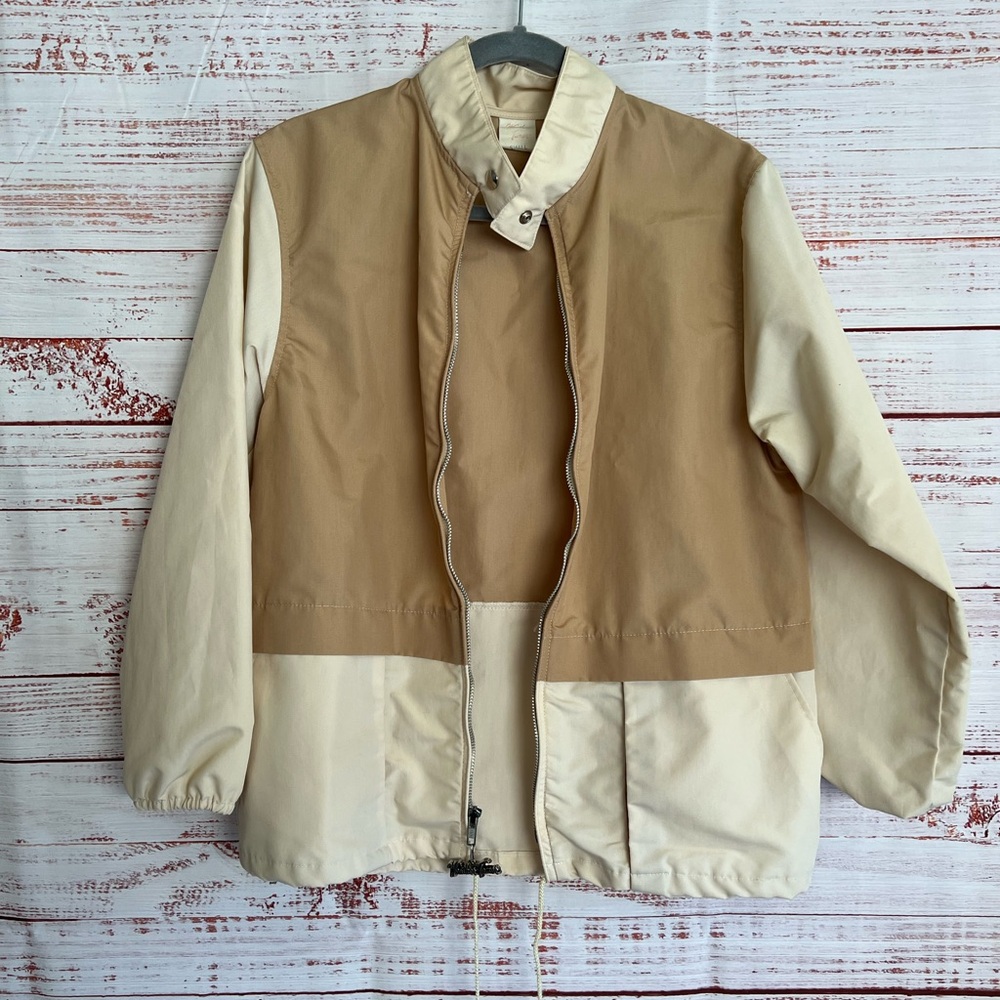 WEATHER TAMER Vintage Colorblock‎ Windbreaker Jacket Women's Size S
